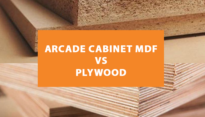 Arcade Cabinet MDF Plywood